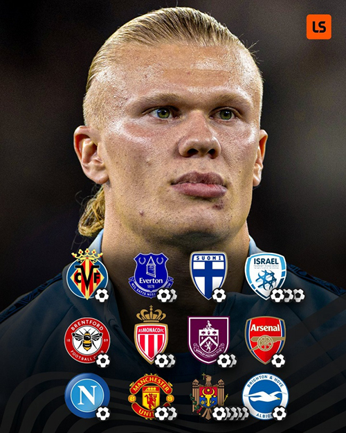 12连杀！哈兰德22球轰崩防线，场均接近2球进入‘怪物模式