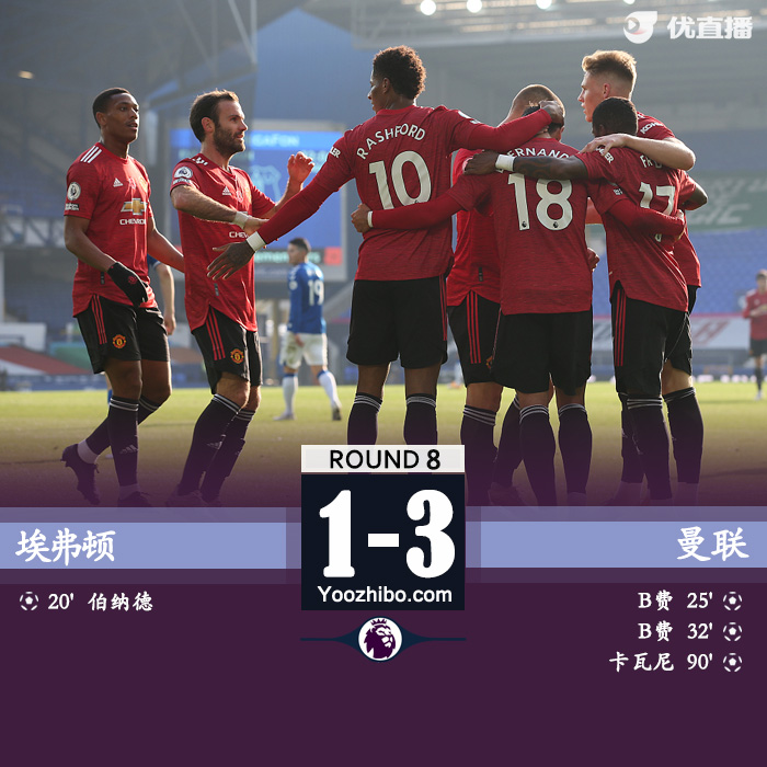 <a href=/zuqiuzhoubian/manlian/ target=_blank class=infotextkey>曼联</a>3-1埃弗顿 